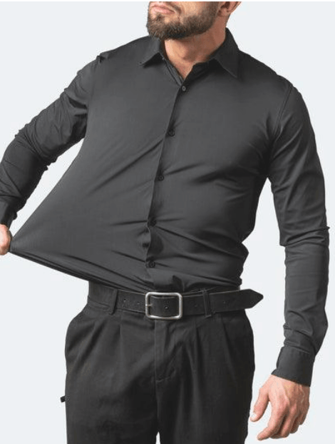 Camisa Social Elástica Super Stretch - ROMANA SHOPPING