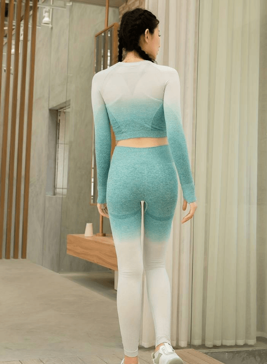 Conjunto Feminino Gradient Yoga Suit - ROMANA SHOPPING