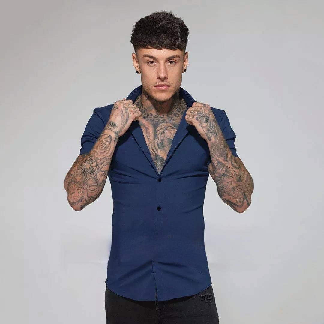 Camisa Ultra Tech - Manga Curta- - ROMANA SHOPPING