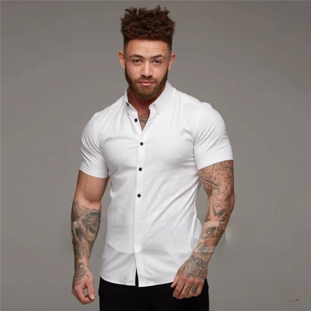 Camisa Ultra Tech - Manga Curta- - ROMANA SHOPPING