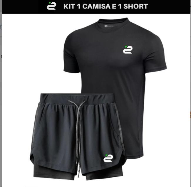 Camisetas esportivas e shorts esportivos