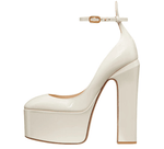 Super salto alto impermeável plataforma - ROMANA SHOPPING