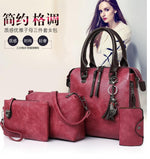 Bolsa De Couro Nature - Compre 1 Leve 4 - ROMANA SHOPPING