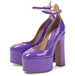 Super salto alto impermeável plataforma - ROMANA SHOPPING