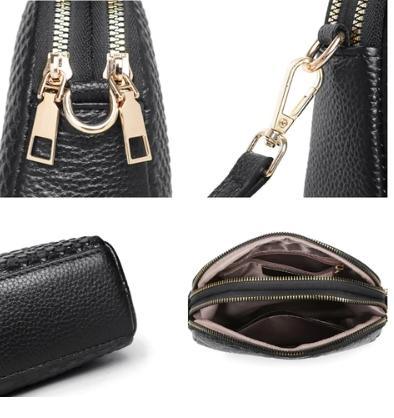 BOLSA GABI PLENA - COURO LEGITIMO - ROMANA SHOPPING