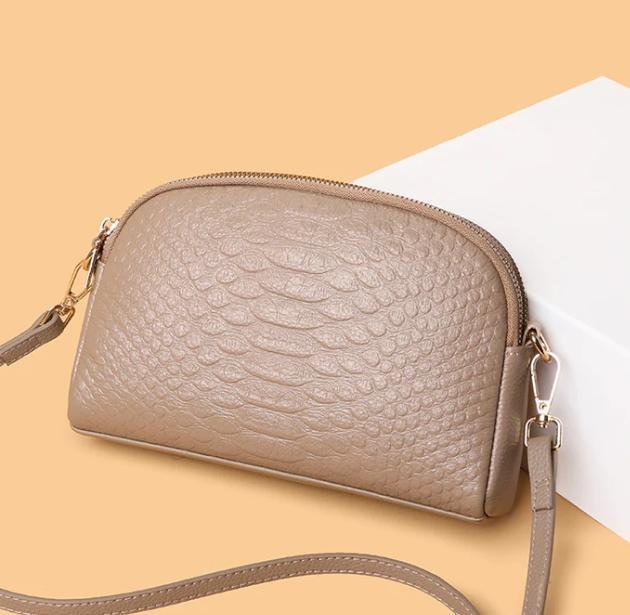 BOLSA GABI PLENA - COURO LEGITIMO - ROMANA SHOPPING