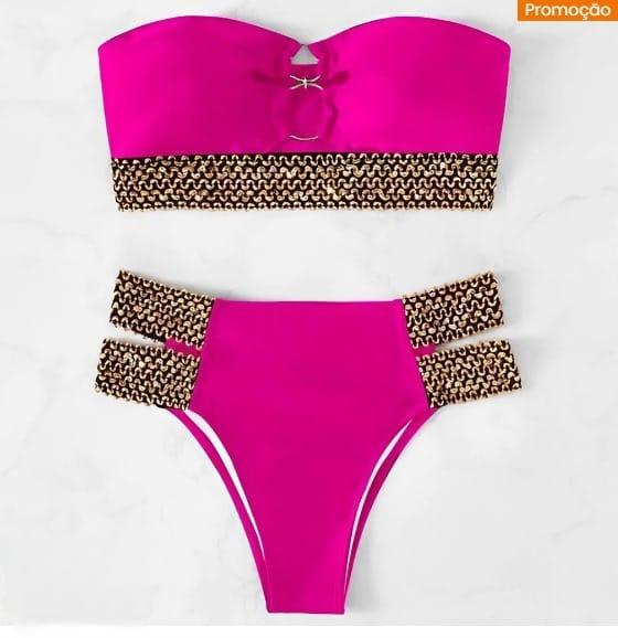 Biquíni Alça Dupla Cleópatra - ROMANA SHOPPING
