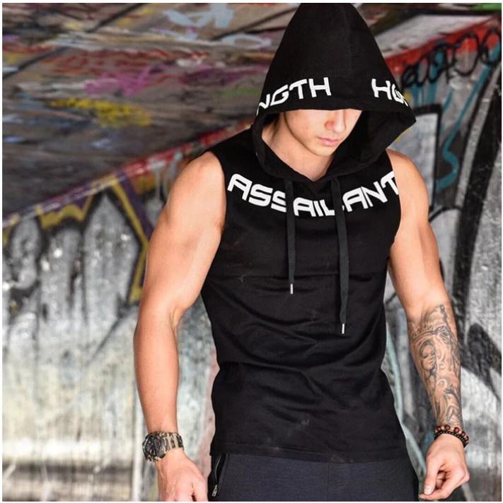 Camisa Regata com Capuz Masculina BestyMan - ROMANA SHOPPING