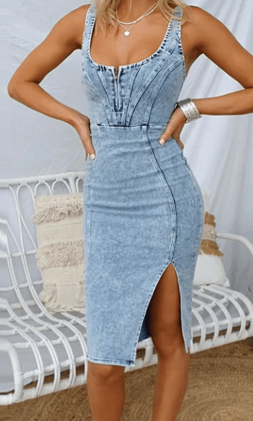 Vestido Midi Anabela - ROMANA SHOPPING