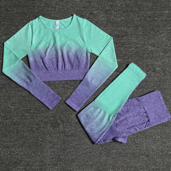 Conjunto Feminino Gradient Yoga Suit - ROMANA SHOPPING