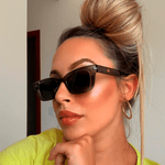 Óculos De Sol Vintage Elgin (2POR125) - ROMANA SHOPPING